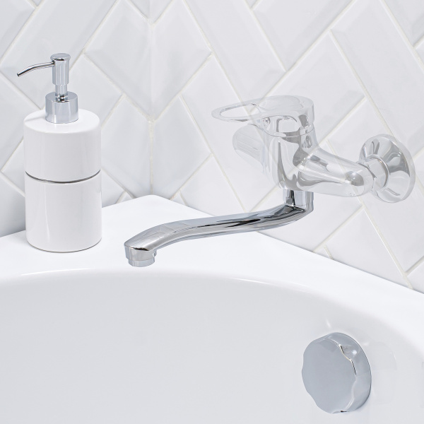 Излив на смеситель для ванной РМС SS22S S-образный