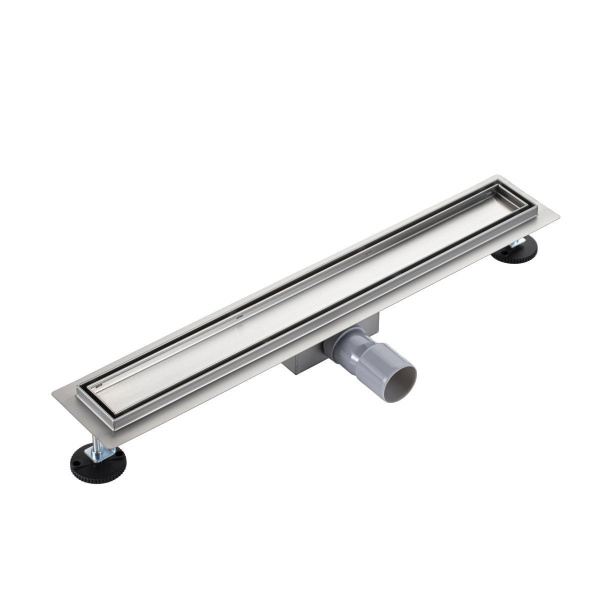 Трап для душа линейный РМС ТЛ01-70х7см Нержавеющая сталь