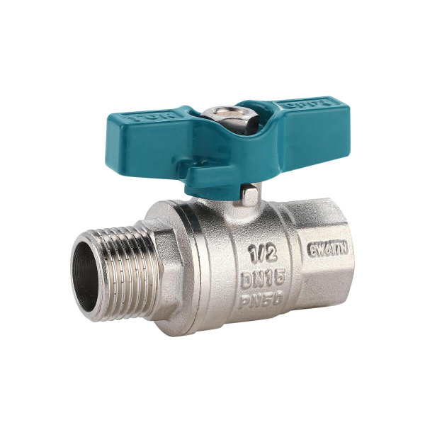 Кран шаровой РМС ГШБ-15 Люкс 1/2"