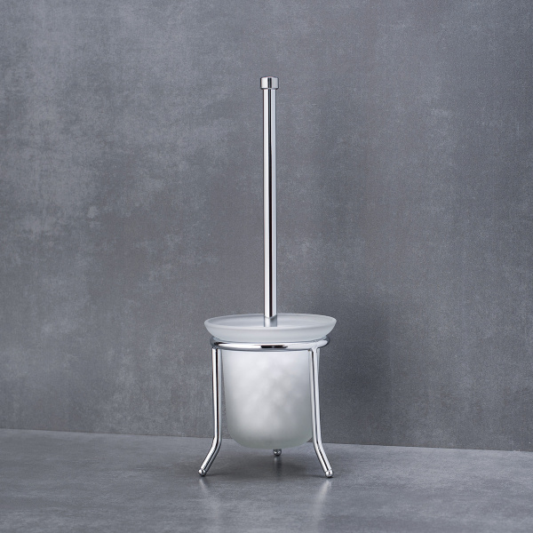 Ершик для туалета РМС A7021 напольный Стекло