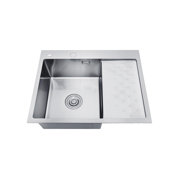 MRK-6350L Набор 2  в 1 РМС/ кухонная мойка с правым крылом + дозатор