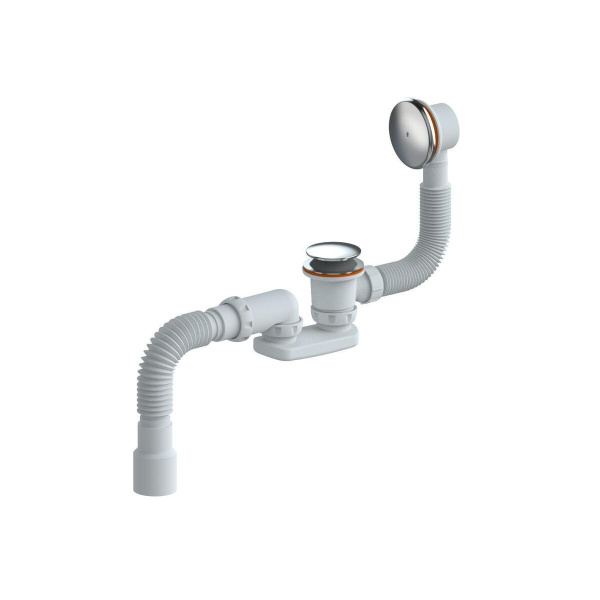 Сифон "РМС" СВД-КК автомат для ванны и глубокого поддона системы Easyopen