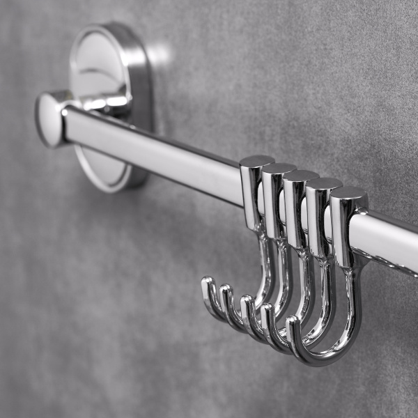 Держатель для полотенца РМС A5025 Пять крючков