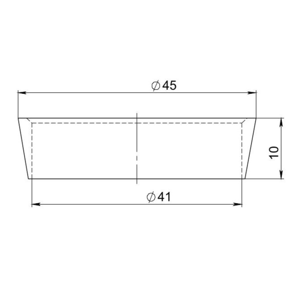 Кольцо "РМС" КС-04 уплотнительное конусное 40