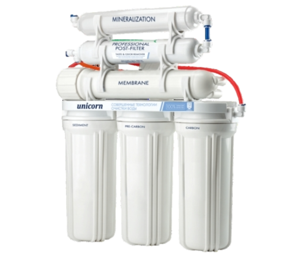Система обратного осмоса Unicorn FRO-6 Шестиступенчатая