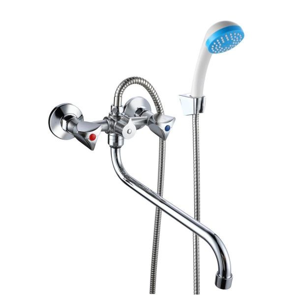 Смеситель для ванны с душем РМС SL119-143 Хром