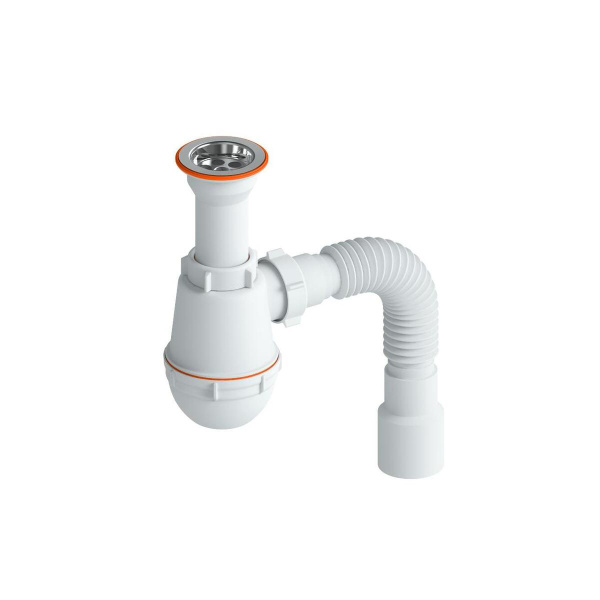 Сифон для мойки литой РМС СМ-01