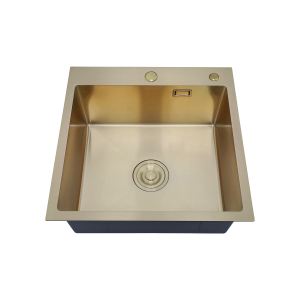 MR-5050G Набор 3 в 1 РМС (кухонная мойка+ корзина раздвижная+ дозатор врезной)