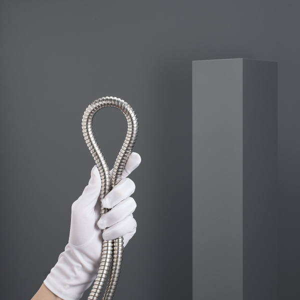 Шланг для душа SH 11 с двойным замком не растяжной EPDM армированный нейлоновой нитью 150 см