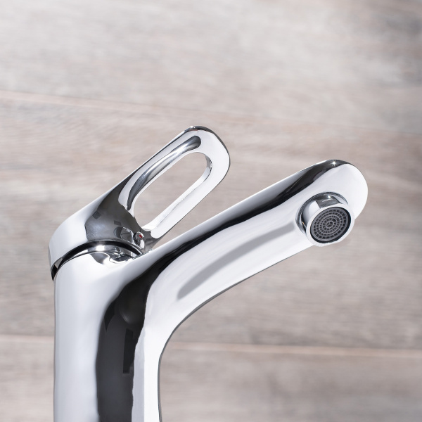 Смеситель для раковины РМС SL120-001F однорычажный Хром