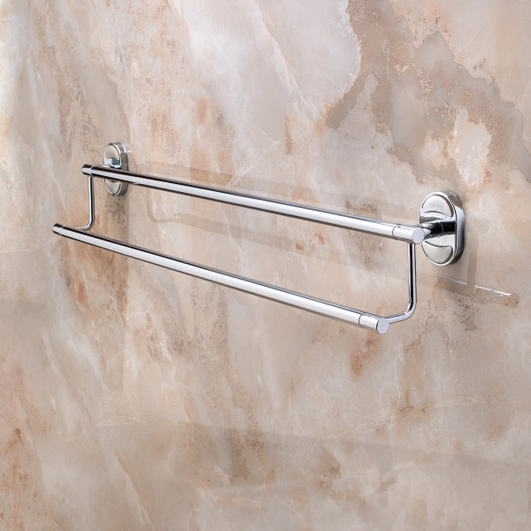 Держатель для полотенца РМС A1023 Трубчатый двойной