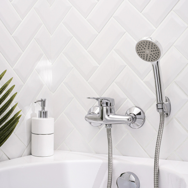 Смеситель для душа РМС SL55-003 глянцевый Хром