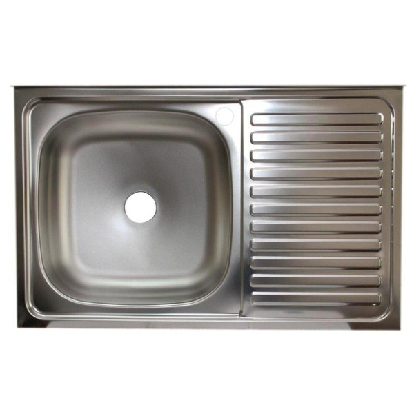 Мойка для кухни Владикс V-402L Накладная глянцевая