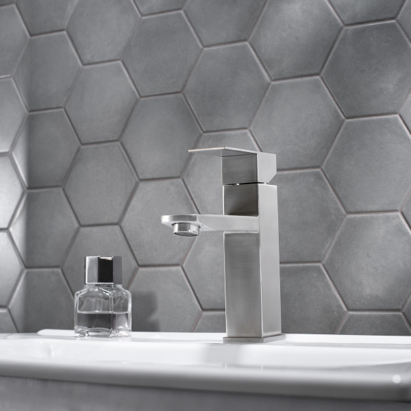 Смеситель для раковины РМС SUS125-001F Нержавеющая сталь