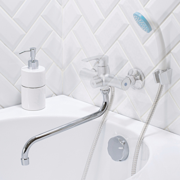 Излив для ванны SS385K Круглый