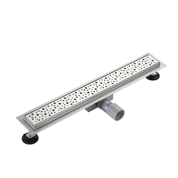 Трап для душа линейный РМС ТЛ04-50х7см Нержавеющая сталь
