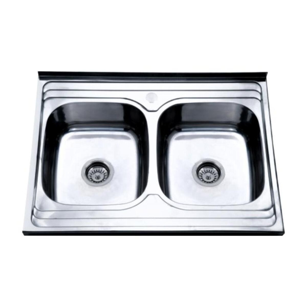 Мойка для кухни РМС MG6-8060-2 Накладная глянцевая