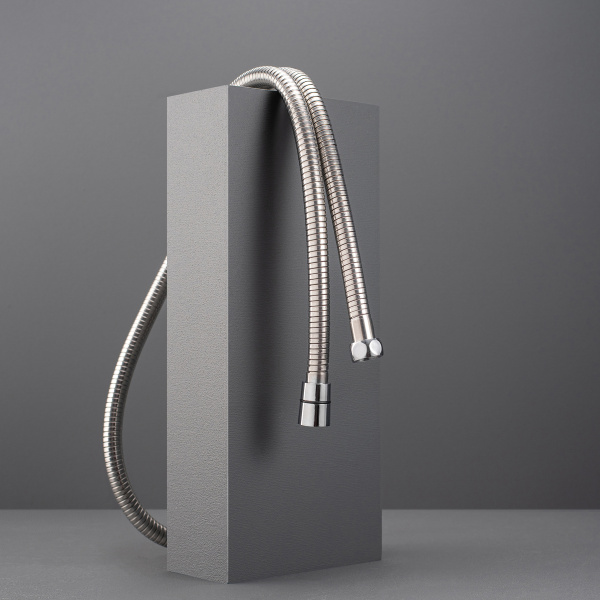 Шланг для душа SH 10 с двойным замком растяжной с функцией вращения лейки 150 см-210 см 360 градусов