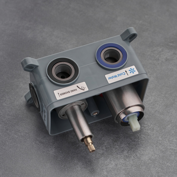 Душевой комплект встраиваемый РМС SUS129-1S Нержавеющая сталь