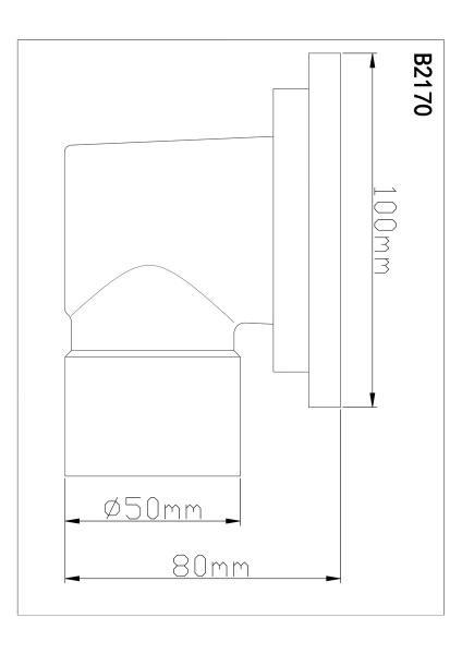 Трап для душа BOOU B2170  Латунь