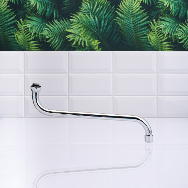 Излив для ванны SS385K Круглый