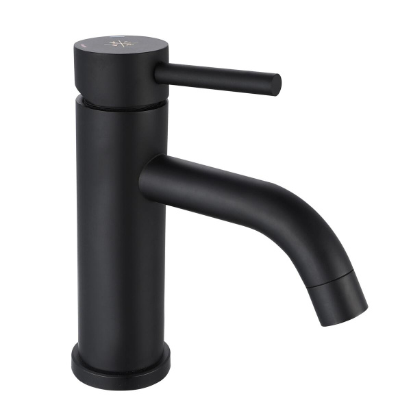 Смеситель для раковины РМС SUS128BL-001F Нержавеющая сталь Черный