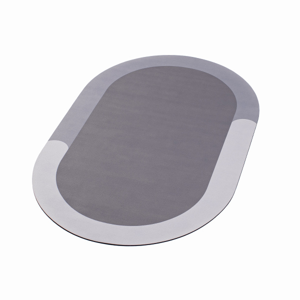 Коврик для ванной быстросохнущий РМС К-03С-50х80 Серый