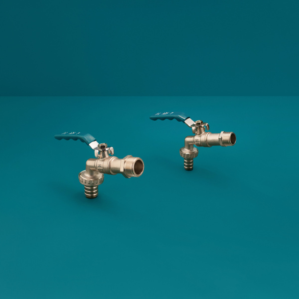 Кран водразборный РМС 01-20 Люкс с соединением 3/4" Латунь