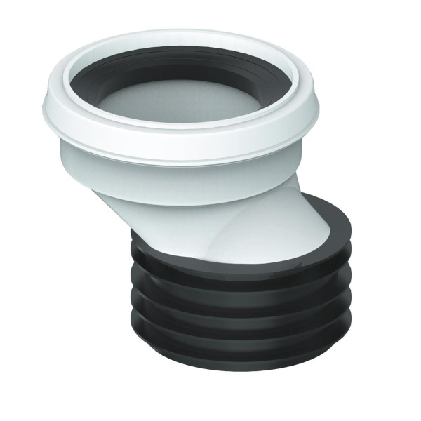 T50 Отвод соединительный "Unicorn" для унитаза со смещением 40 мм