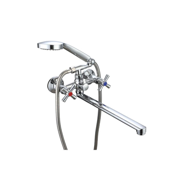 Смеситель для ванны с душем РМС SL138-140P универсальный Хром