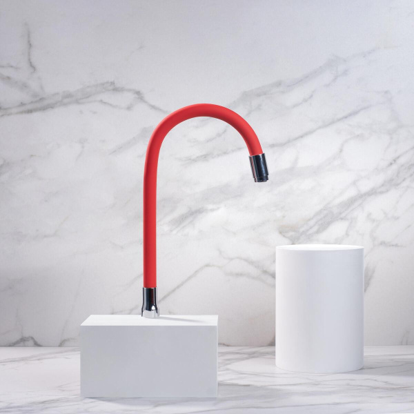 Излив на смеситель для кухни РМС S50R Красный