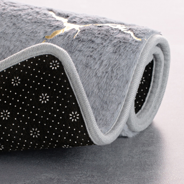 Коврик для ванной РМС К-06СР-50х80 Мрамор Серый