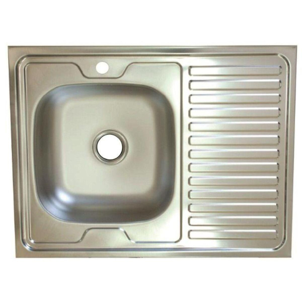 Мойка для кухни Владикс V-401L Накладная глянцевая