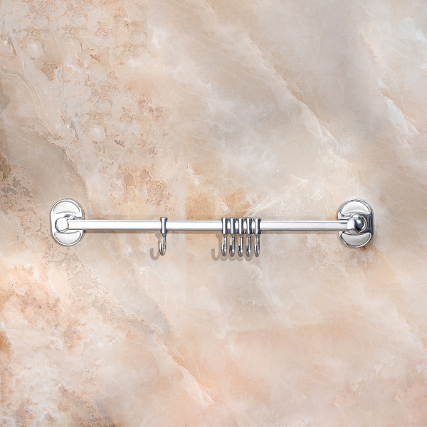 Держатель для полотенца РМС A5026 Шесть крючков трубчатый