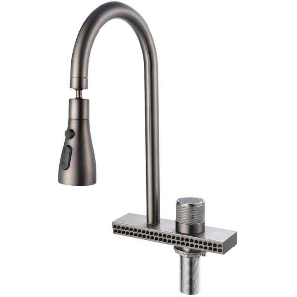 Смеситель для кухни РМС SUS130PVD-017F-2 с PVD покрытием Нержавеющая сталь