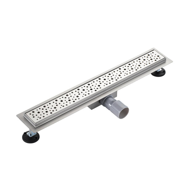 Трап для душа линейный РМС ТЛ04-60х7см Нержавеющая сталь